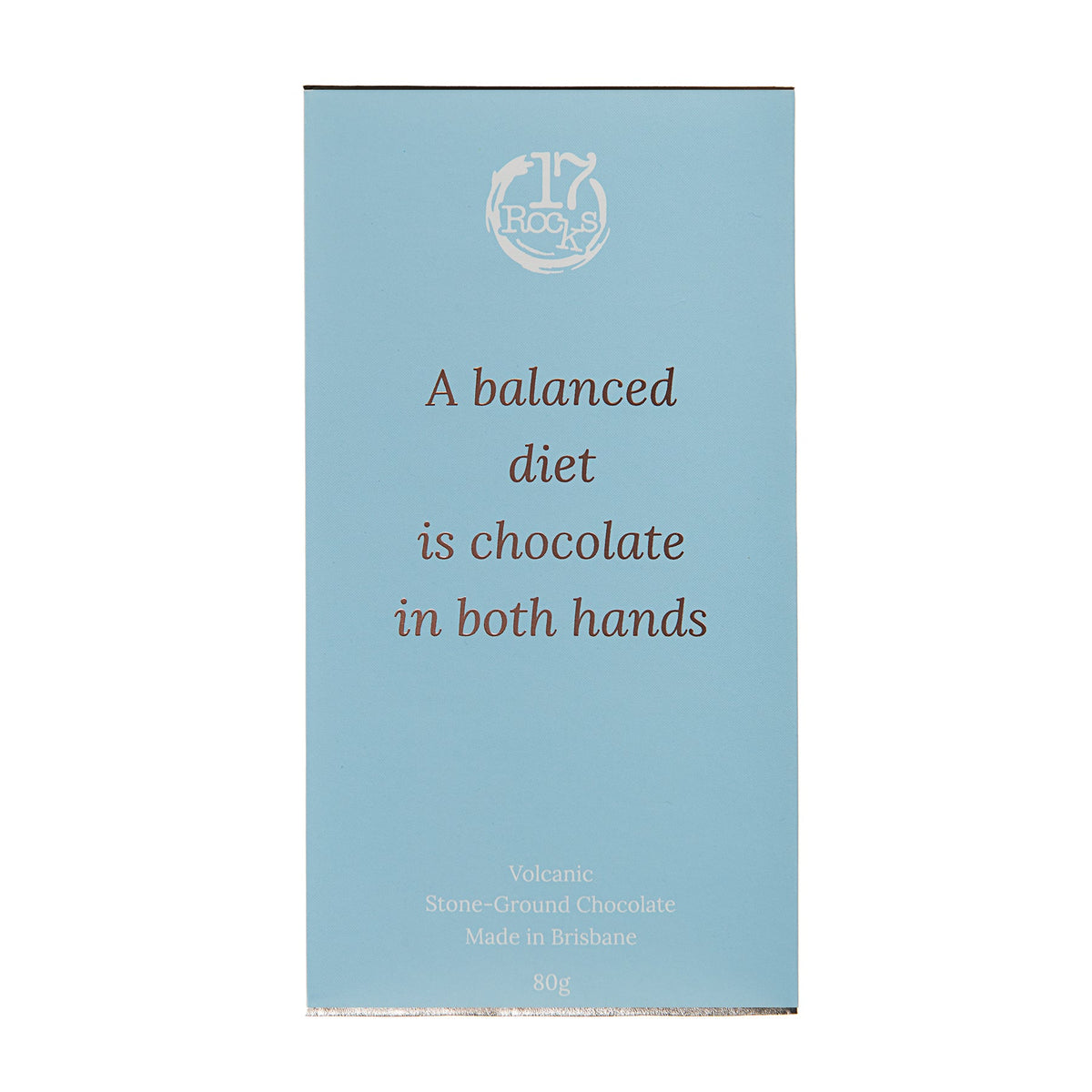 A Balanced Diet is Chocolate in Both Hands!