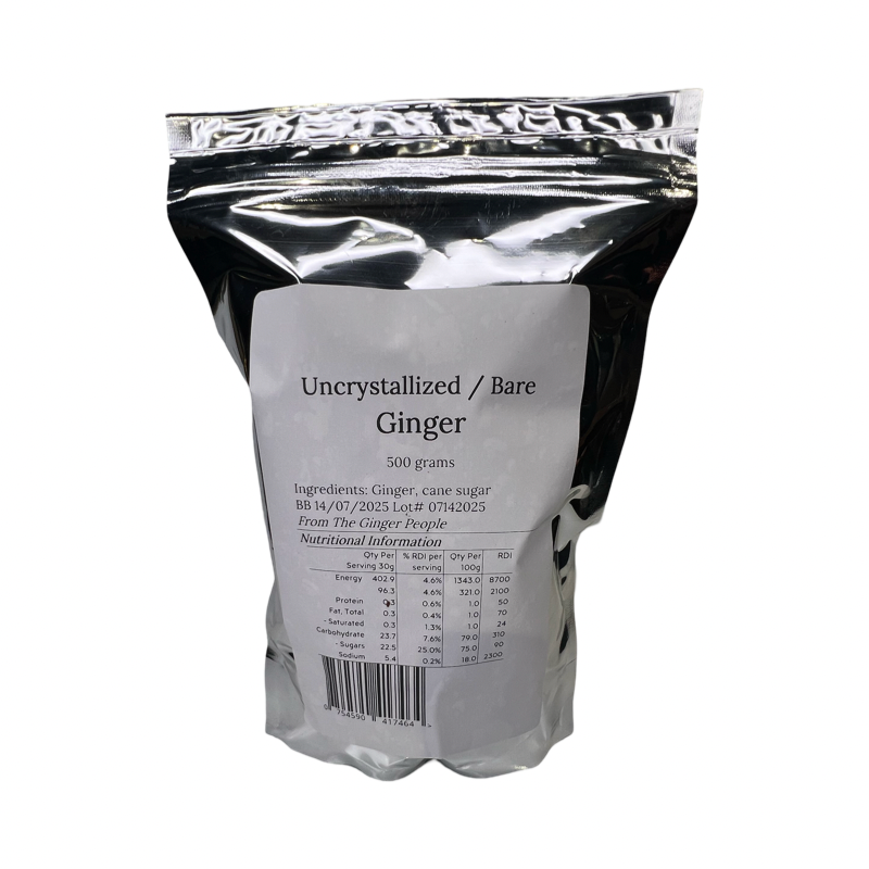 Uncrystallized Bare Ginger