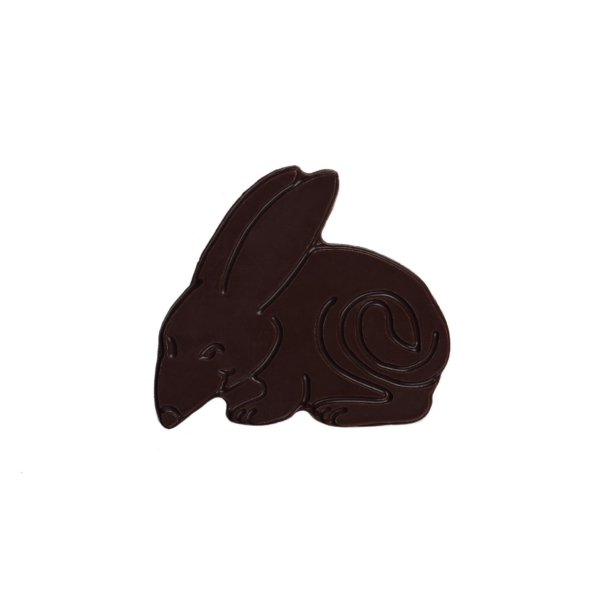 Small Flat Bilby in Whiskey &amp; Pecan Dark Chocolate