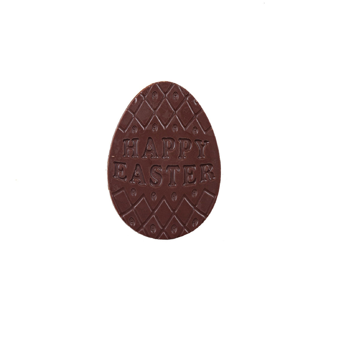 Small Flat Easter Egg in French Vanilla Milk Chocolate