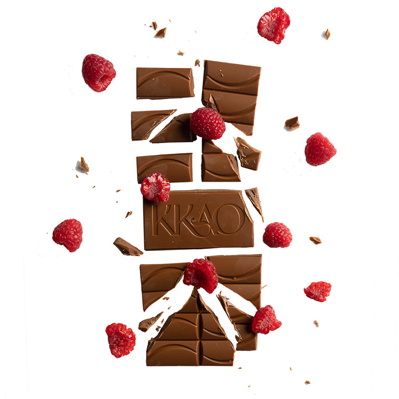 Raspberry Milk Chocolate Bar