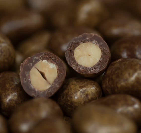 Salted Caramel Peanuts coated in milk chocolate