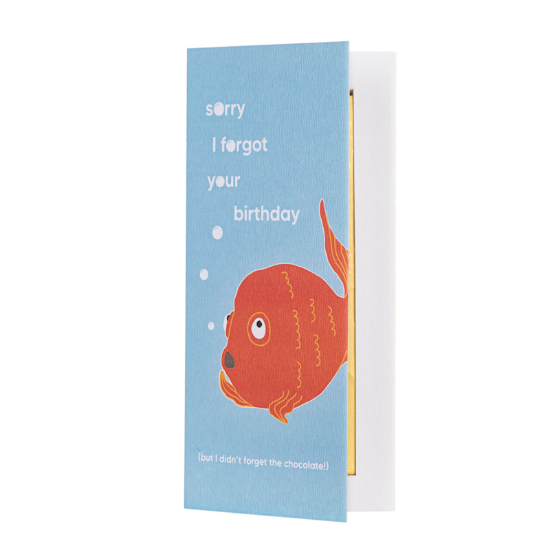 Sorry I forgot your Birthday Fish