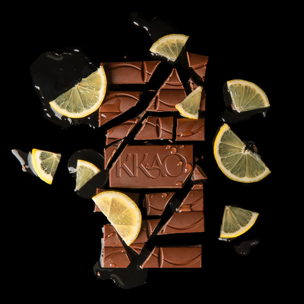 Lemon Gin Milk Chocolate Bar