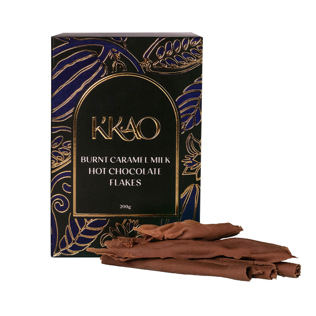 K&#39;kao Shaved Caramel Milk Hot chocolate, 200g